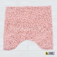 Коврик для туалета Люкс розовый