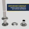 Карниз для ванны Kolpa-San Royal 120х120 Усиленный 25 мм MrKARNIZ фото 4